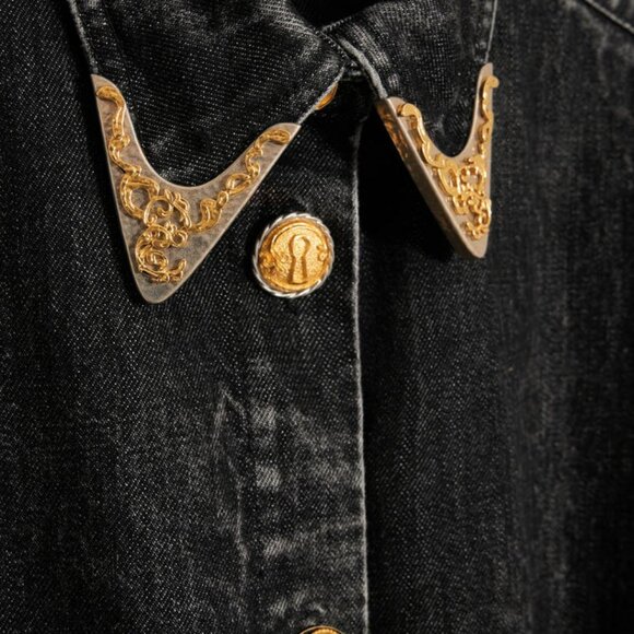 Schiaparelli 2025 New Denim Shirt Dress - Picture 13 of 14